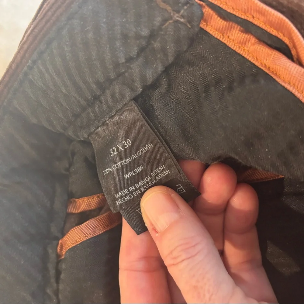 Nike SB Brown Corduroy Pants 32x30 Skate Straight Leg